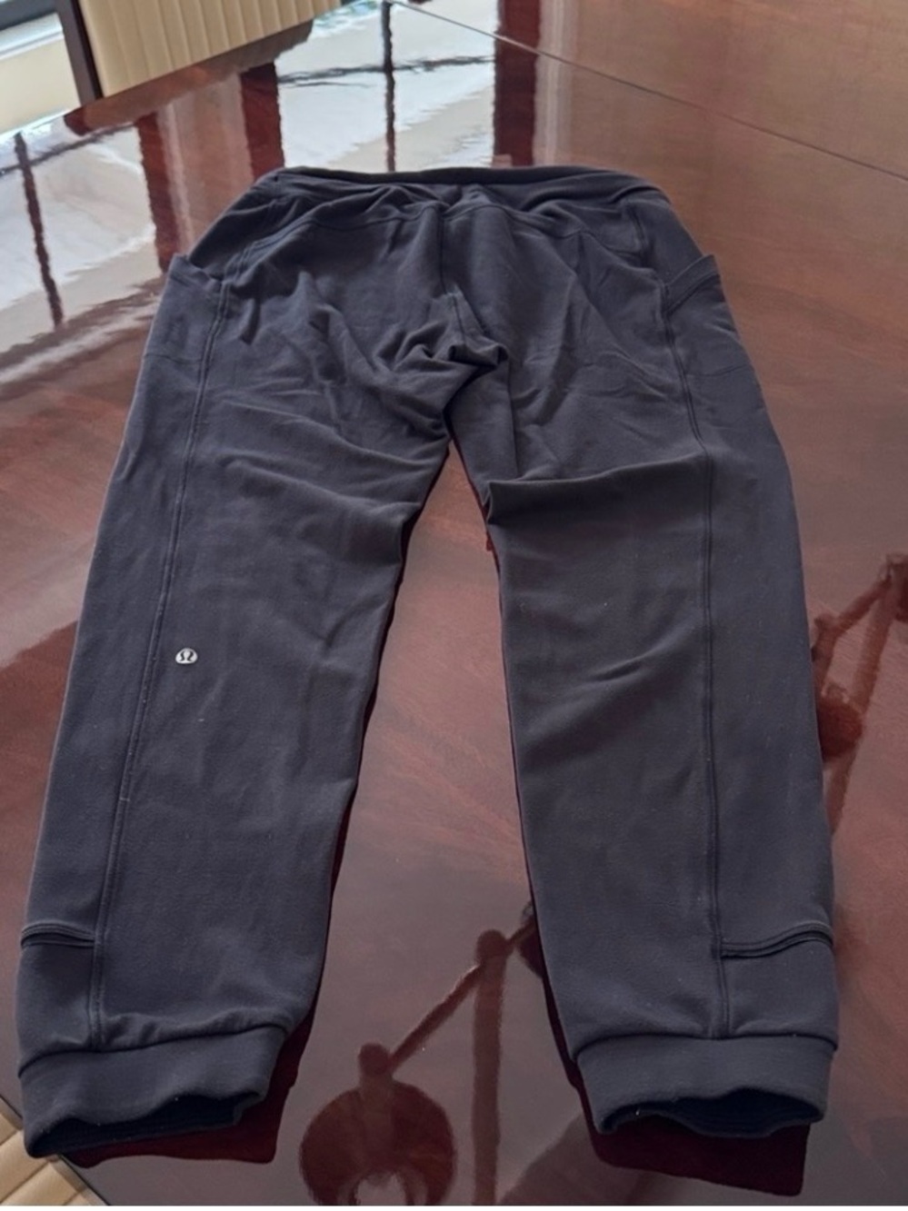 Lululemon Black Drawstring Jogger Pants - Picture 12 of 16